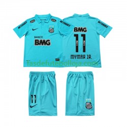 Camisola 3º Equipamento Santos Neymar JR 11 -2012 2011 Manga Curta Retro ,Criança