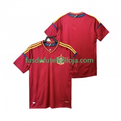 Camisola 1º Equipamento Seleção Espanhola 2012 Manga Curta Retro ,Homem