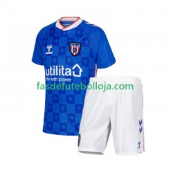 Camisola 2º Equipamento Sunderland 2025-2026 Manga Curta ,Criança