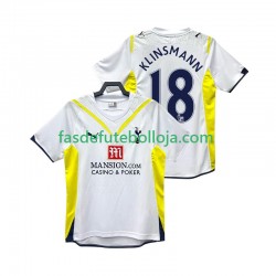Camisola 1º Equipamento Tottenham Hotspur KLINSMANN 18 2009 2010 Manga Curta Retro ,Homem