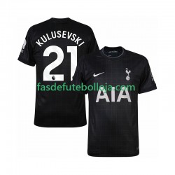 Camisola 2º Equipamento Tottenham Hotspur Kulusevski 21 2025-2026 Manga Curta ,Homem