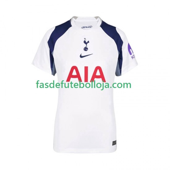 Camisola 1º Equipamento Tottenham Hotspur 2025-2026 Manga Curta ,Feminina
