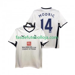 Camisola 1º Equipamento Tottenham Hotspur Modrić Luca 14 2009 2008 Manga Curta Retro ,Homem