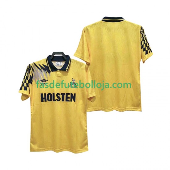 Camisola 2º Equipamento Tottenham Hotspur 1992 1994 Manga Curta Retro ,Homem