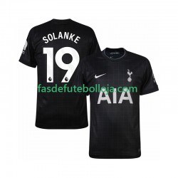 Camisola 2º Equipamento Tottenham Hotspur Solanke 19 2025-2026 Manga Curta ,Homem