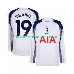 Camisola 1º Equipamento Tottenham Hotspur Solanke 19 2025-2026 Manga Comprida ,Homem