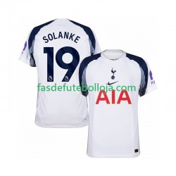 Camisola 1º Equipamento Tottenham Hotspur Solanke 19 2025-2026 Manga Curta ,Homem