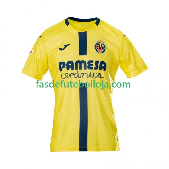 Camisola 1º Equipamento Villarreal CF 2025-2026 Manga Curta ,Homem