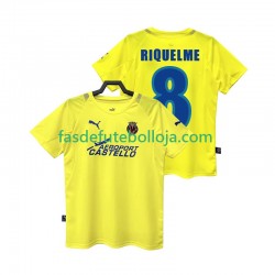 Camisola 1º Equipamento Villarreal CF RIQUELME 8 2005 2006 Manga Curta Retro ,Homem