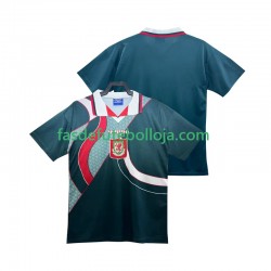 Camisola 2º Equipamento Seleção Galesa 1995 1994 Manga Curta Retro ,Homem