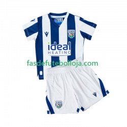 Camisola 1º Equipamento West Bromwich Albion 2025-2026 Manga Curta ,Criança