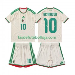 Camisola 1º Equipamento Seleção Argelina Ismael Bennacer 10 2026 Manga Curta ,Criança