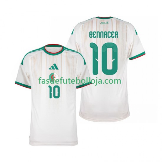 Camisola 1º Equipamento Seleção Argelina Ismael Bennacer 10 2026 Manga Curta ,Homem
