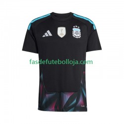 Camisola Guarda-redes 1º Equipamento Seleção Argentina World Cup 2026 Manga Curta ,Homem