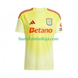 Camisola Guarda-redes 2º Equipamento Aston Villa 2025-2026 Manga Curta ,Homem