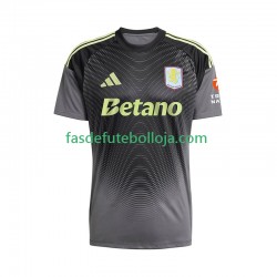 Camisola Guarda-redes 1º Equipamento Aston Villa 2025-2026 Manga Curta ,Homem