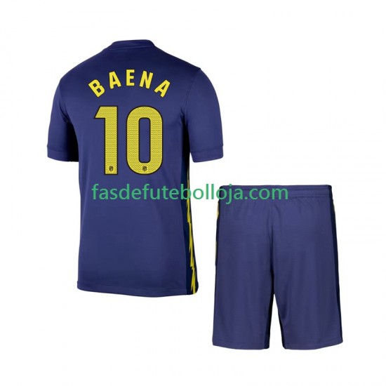 Camisola 2º Equipamento Atlético Madrid Alex Baena 10 2025-2026 Manga Curta ,Criança
