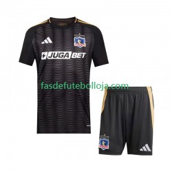 Camisola 2º Equipamento Colo-Colo 2025-2026 Manga Curta ,Criança