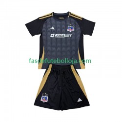 Camisola 2º Equipamento Colo-Colo 2025-2026 Manga Curta ,Criança