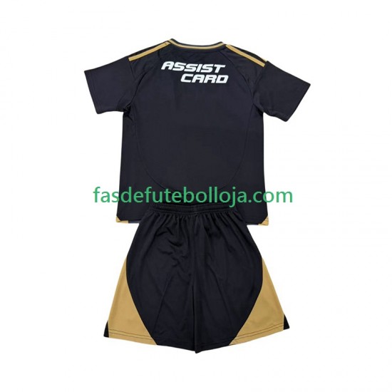 Camisola 2º Equipamento Colo-Colo 2025-2026 Manga Curta ,Criança