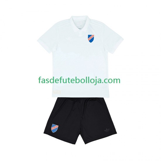 Camisola 1º Equipamento Colo-Colo Centenary 2025-2026 Manga Curta ,Criança