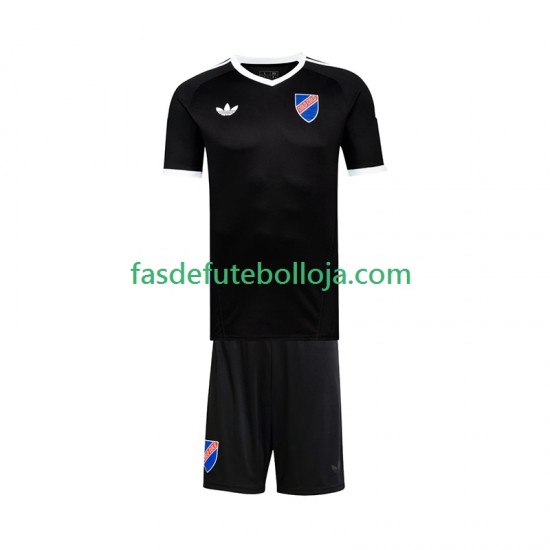 Camisola Guarda-redes 1º Equipamento Colo-Colo Centenary 2025-2026 Manga Curta ,Criança