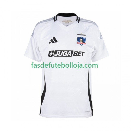 Camisola 1º Equipamento Colo-Colo 2025-2026 Manga Curta ,Homem