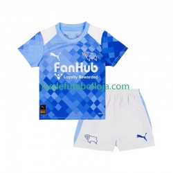 Camisola 3º Equipamento Derby County 2025-2026 Manga Curta ,Criança