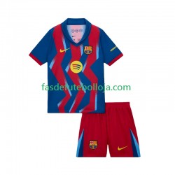 Camisola 4º Equipamento FC Barcelona 2025-2026 Manga Curta ,Criança