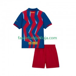 Camisola 4º Equipamento FC Barcelona 2025-2026 Manga Curta ,Criança