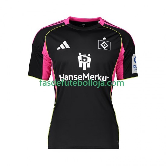 Camisola 3º Equipamento Hamburger SV 2025-2026 Manga Curta ,Homem