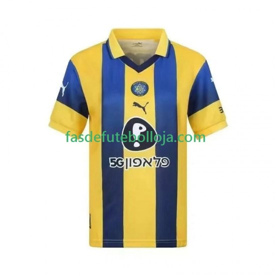Camisola 1º Equipamento Maccabi Tel Aviv 2025-2026 Manga Curta ,Homem