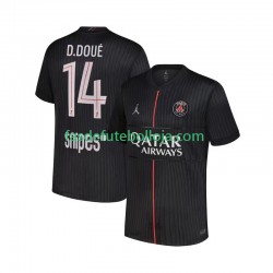 Camisola 4º Equipamento Paris Saint-Germain Desire Doue 14 2025-2026 Manga Curta ,Homem