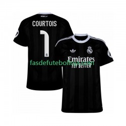 Camisola Guarda-redes 3º Equipamento Real Madrid Thibaut Courtois 1 2025-2026 Manga Curta ,Homem