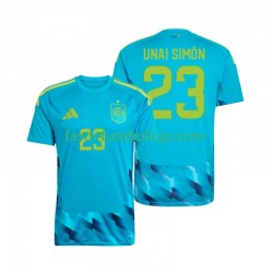 Camisola Guarda-redes 1º Equipamento Seleção Espanhola Unai Simon 23 World Cup 2026 Manga Curta ,Homem