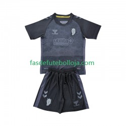 Camisola 3º Equipamento Sunderland 2025-2026 Manga Curta ,Criança