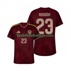 Camisola 1º Equipamento Seleção Venezuelana Salomon Rondon 23 2026 Manga Curta ,Homem