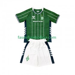 Camisola 1º Equipamento Werder Bremen 2025-2026 Manga Curta ,Criança