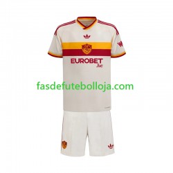 Camisola 2º Equipamento AS Roma 2026-2027 Manga Curta ,Criança