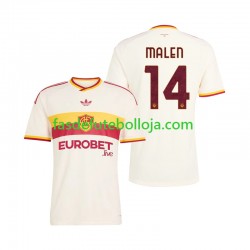 Camisola 2º Equipamento AS Roma Donyell Malen 14 2026-2027 Manga Curta ,Homem