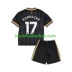 Camisola 2º Equipamento Aston Villa Alejandro Garnacho 17 2026-2027 Manga Curta ,Criança