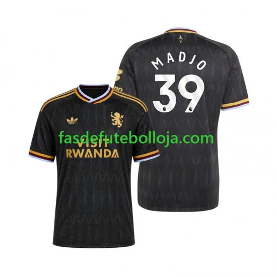 Camisola 2º Equipamento Aston Villa Brian Madjo 39 2026-2027 Manga Curta ,Homem