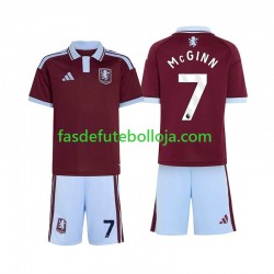 Camisola 1º Equipamento Aston Villa John McGinn 7 2026-2027 Manga Curta ,Criança Camisola 1º Equipamento Aston Villa John McGinn 7 2026-2027 Manga Curta ,Criança