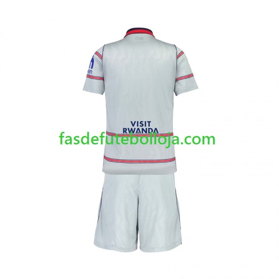 Camisola 3º Equipamento Atlético Madrid 2026-2027 Manga Curta ,Criança