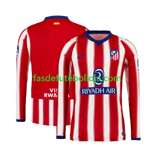 Camisola 1º Equipamento Atlético Madrid 2026-2027 Manga Comprida ,Homem