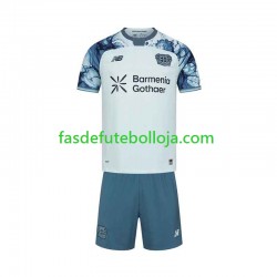Camisola 2º Equipamento Bayer 04 Leverkusen 2026-2027 Manga Curta ,Criança