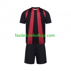 Camisola 1º Equipamento Bayer 04 Leverkusen 2026-2027 Manga Curta ,Criança