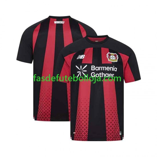 Camisola 1º Equipamento Bayer 04 Leverkusen 2026-2027 Manga Curta ,Homem