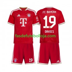 Camisola 1º Equipamento Bayern de Munique Alphonso Davies 19 2026-2027 Manga Curta ,Criança Camisola 1º Equipamento Bayern de Munique Alphonso Davies 19 2026-2027 Manga Curta ,Criança