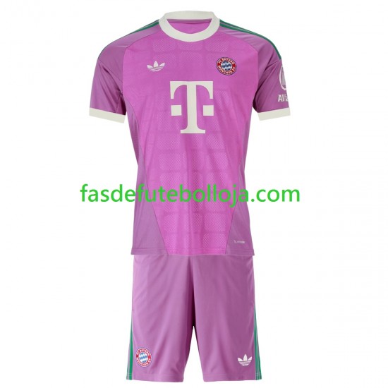 Camisola Guarda-redes 3º Equipamento Bayern de Munique 2026-2027 Manga Curta ,Criança